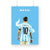Messi Back Poster - The Mortal Soul