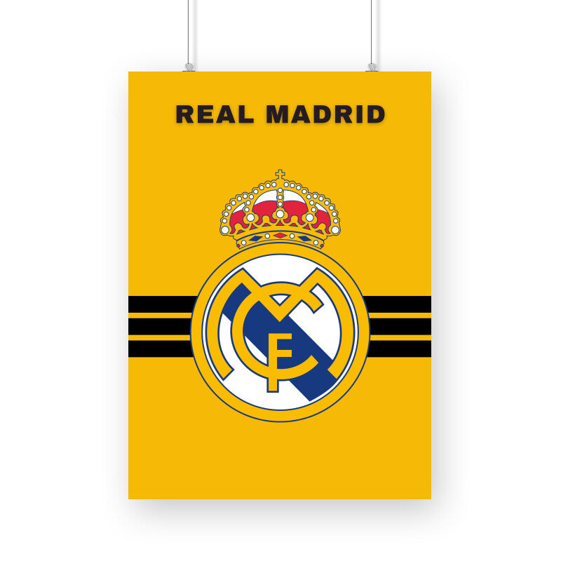 Real Madrid Framed Poster (Football Club Posters) – The Mortal Soul