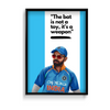 Virat Kohli Poster - The Mortal Soul