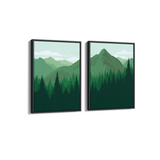 Lush - Minimal Landscape Modern Wall Art