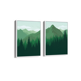 Lush - Minimal Landscape Modern Wall Art