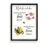 Custom - Made for each other Wall Art - The Mortal Soul