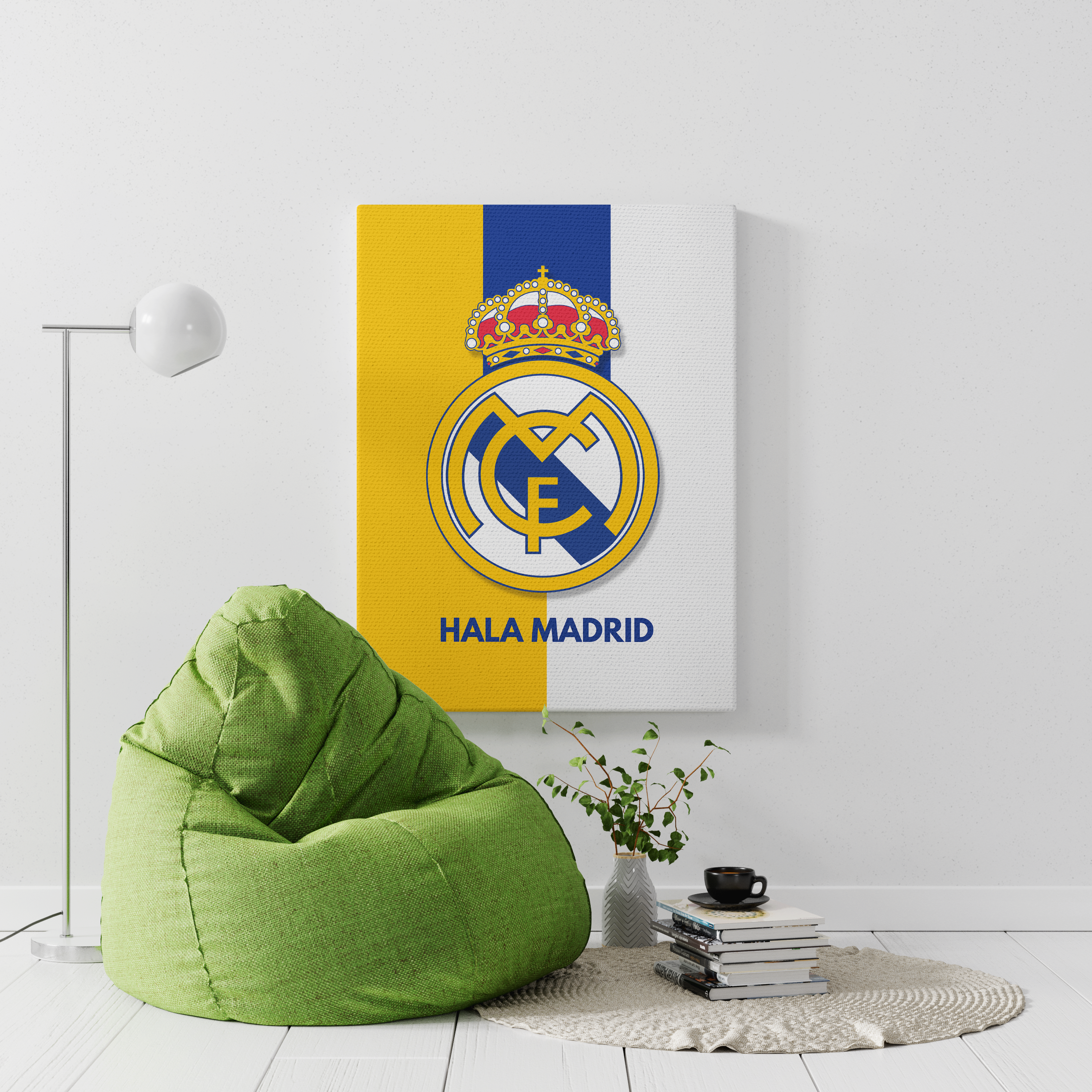 hala Madrid 🤍. My poster design on Madrid's conquest : r/realmadrid
