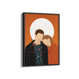 Together Always - Modern Wall Art - The Mortal Soul