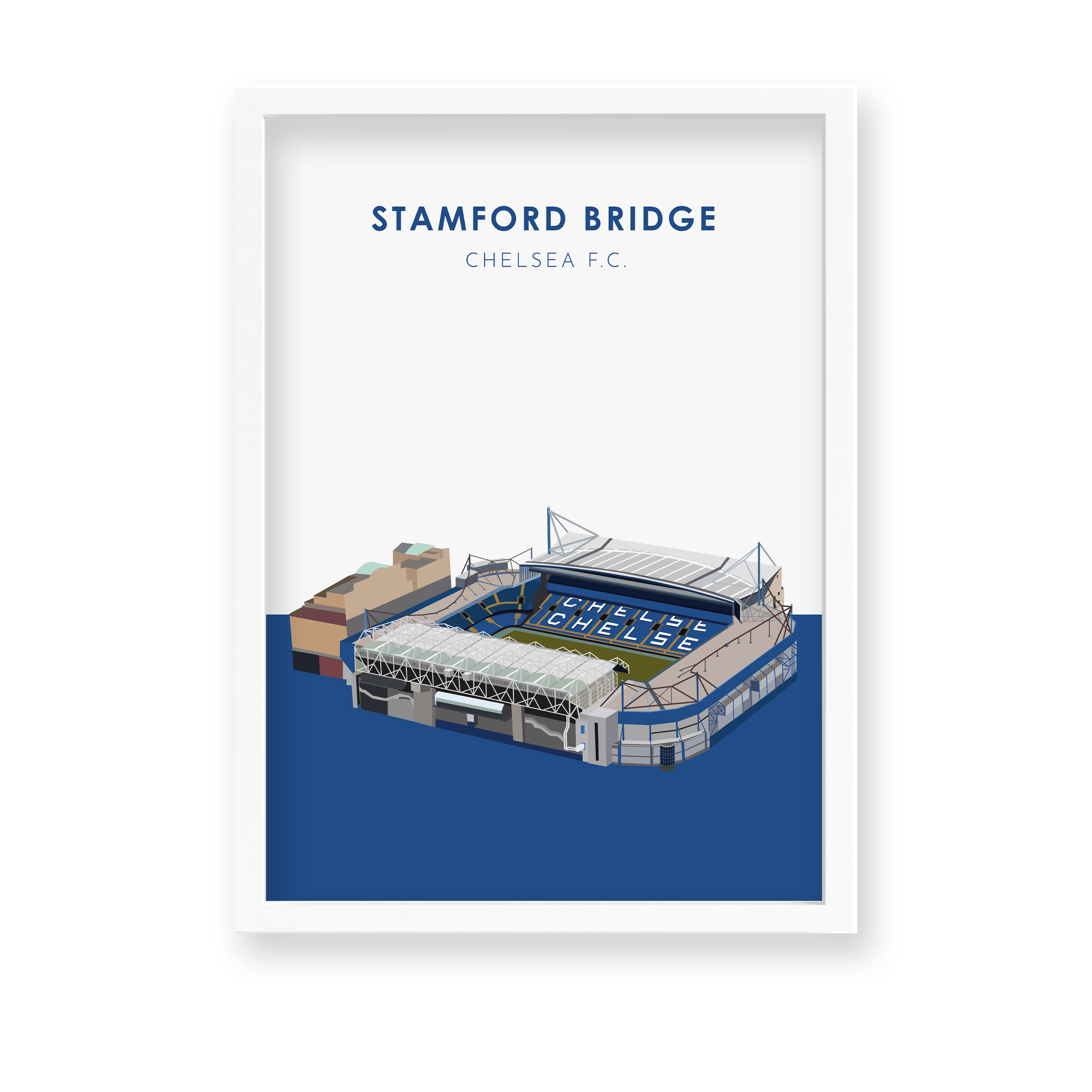 Chelsea FC Art Print Energy CFC the Blues Stamford -  Israel